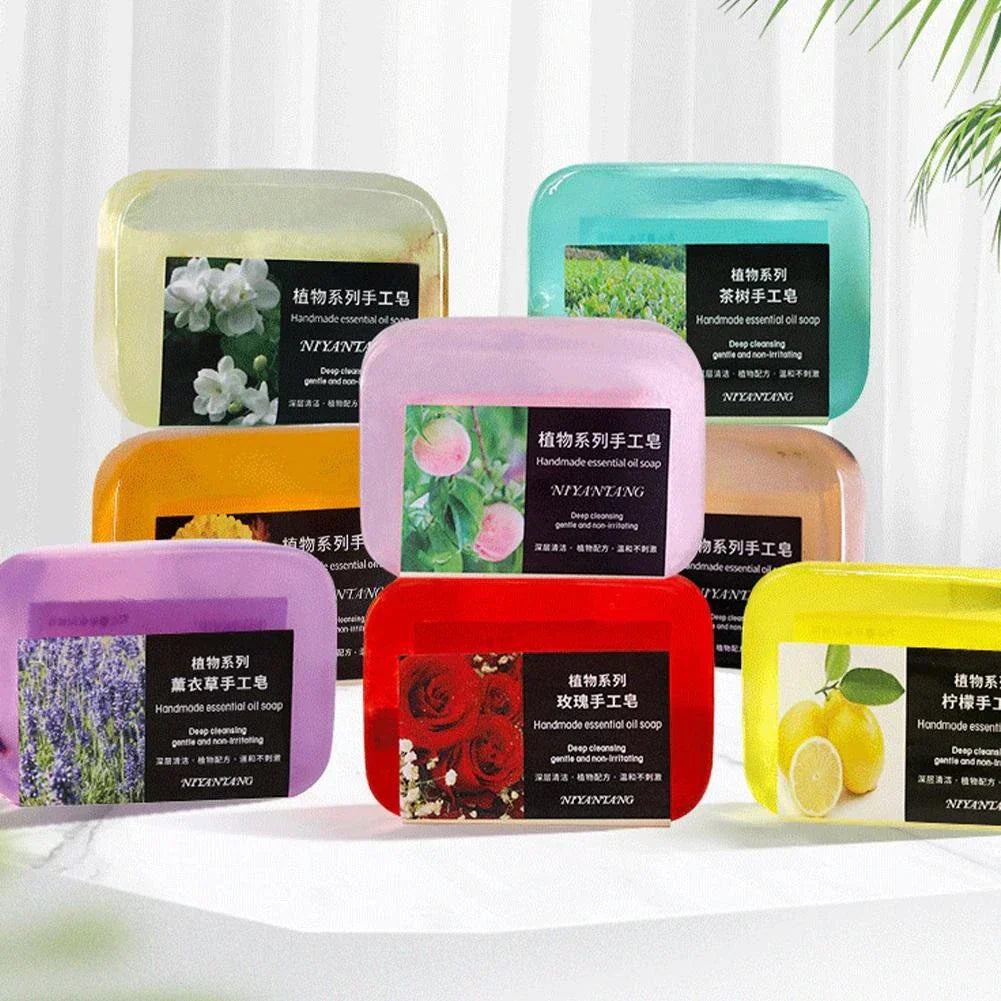Grape Soap DIY Material Clear Essential Oil Soap Homemade Grape Skewers Soa